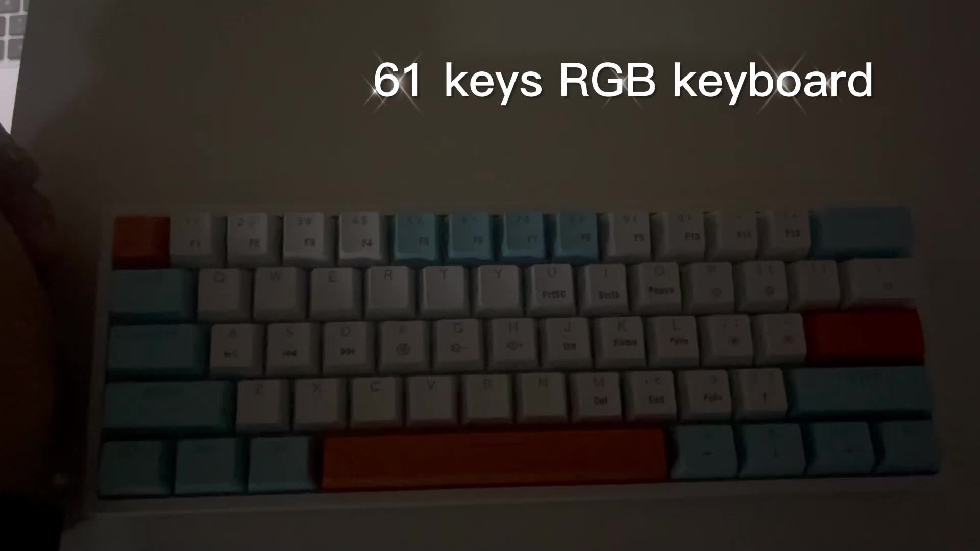 Teclado Custom Cheap Pink Clavier Gaming Keyboard 60 Percent Price