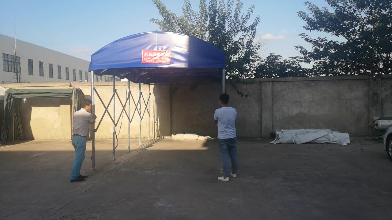 Козырек складной на гаражи