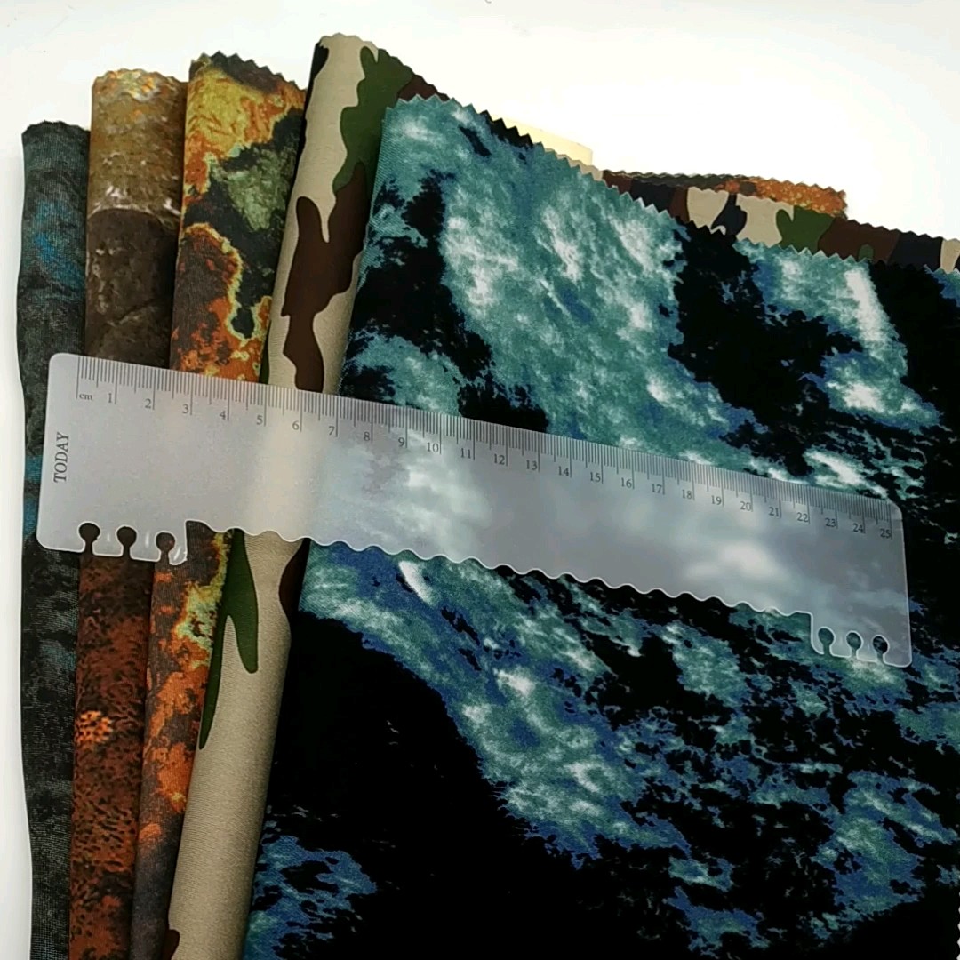 3mm Coral Camouflage Sbr Neoprene Material Laminate Printing Fabric For Swimwear Buy Neoprene