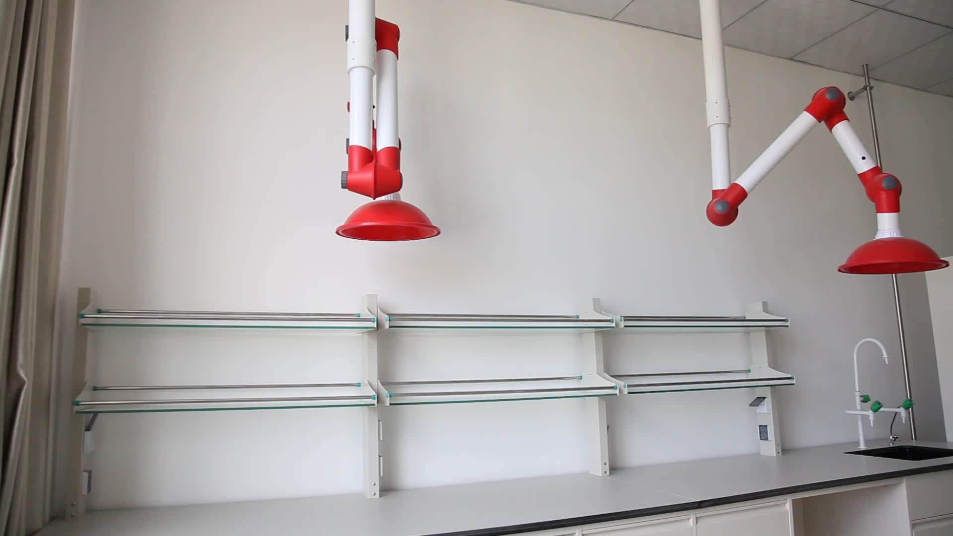 Laboratory Fume Pp Extraction Suction Arm With Dome Hood Flexible Buy Laboratory Fume Pp
