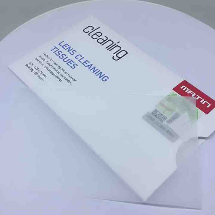 进口激光擦镜纸太神了。50张用一年、光学镜片清洁神器谁懂啊