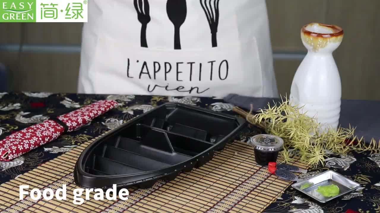 Easytake Away Disposable Plastic Food Container Sushi Boat Buy Sushi