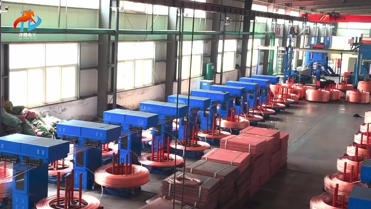 Copper Rod Making Plant 2530mm Copper Wire Upward Continuous Casting