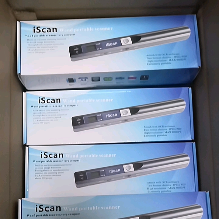 Portable Photo Scanner Digital Scanner 900dpi Handyscan Wireless A4
