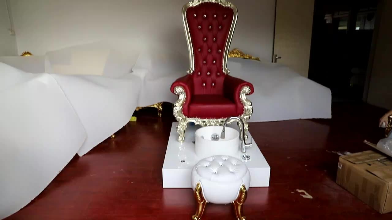 Great High Back Royal Pedicure Chair Long Back Queen Pedicure Spa Chair