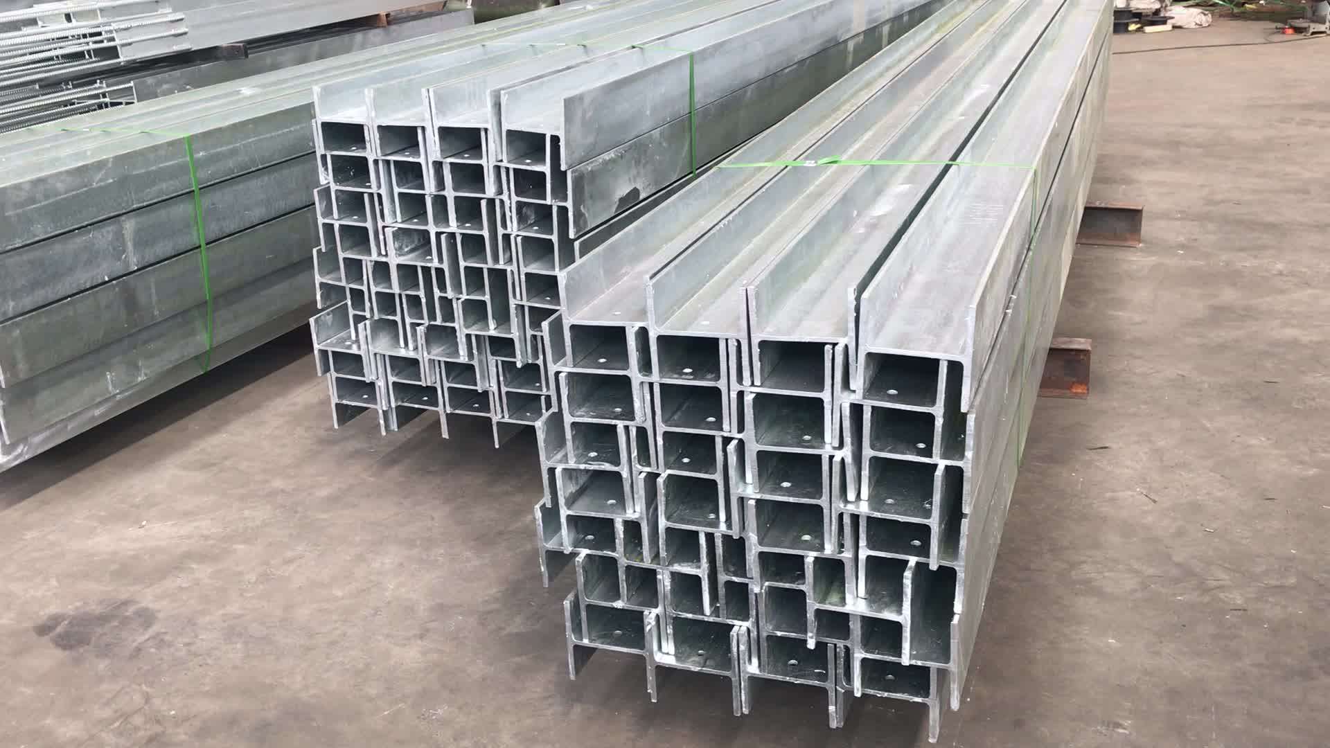 Galvanized Slotted Hot Rolled Steel H Beam Buy Slotted H Beam,Light