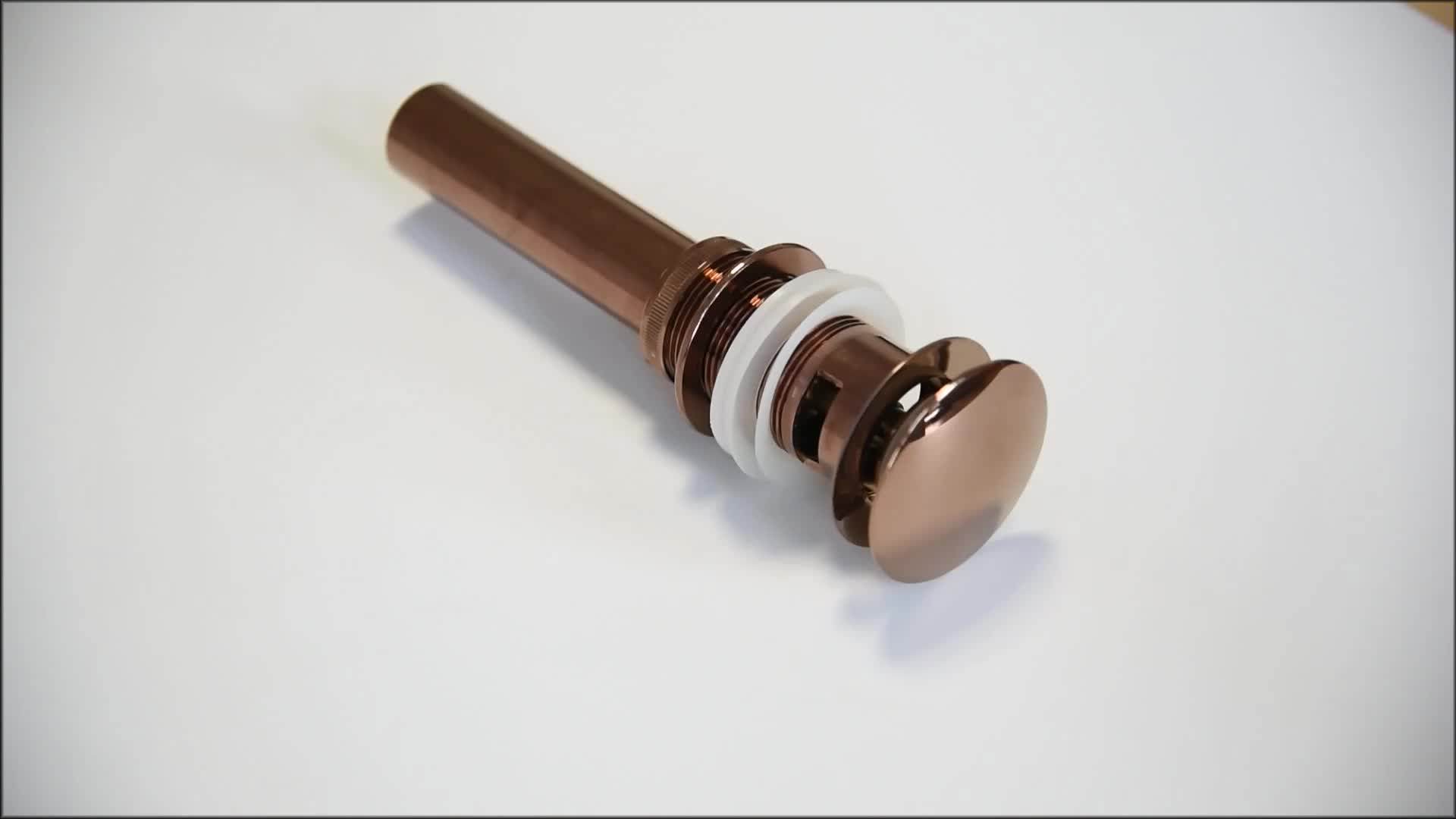 Vessel Vanity Bathtub Sink Drain Parts Pop Up Stopper For Bathroom