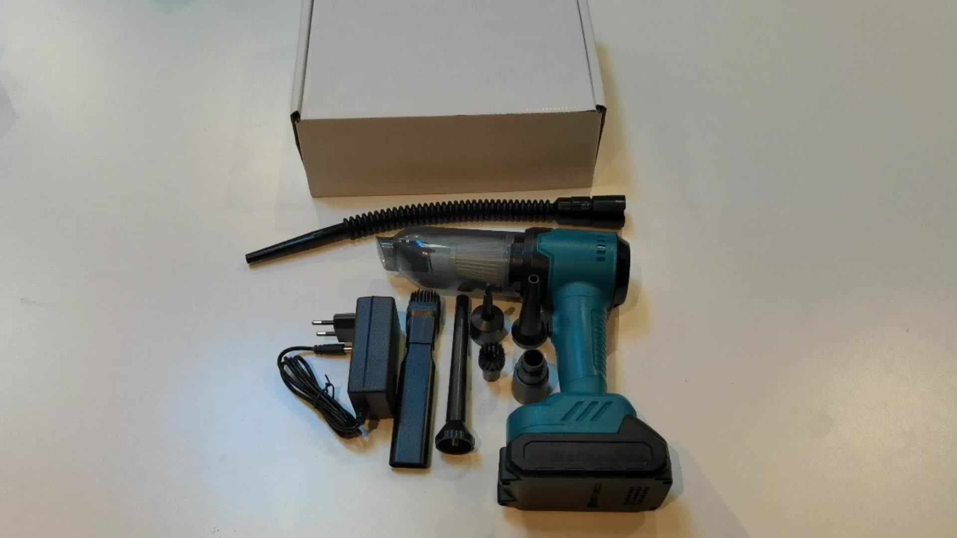 Hf117 Upgraded 3 In 1 Brushless Motor Portable Vacuums Car Cleaner High