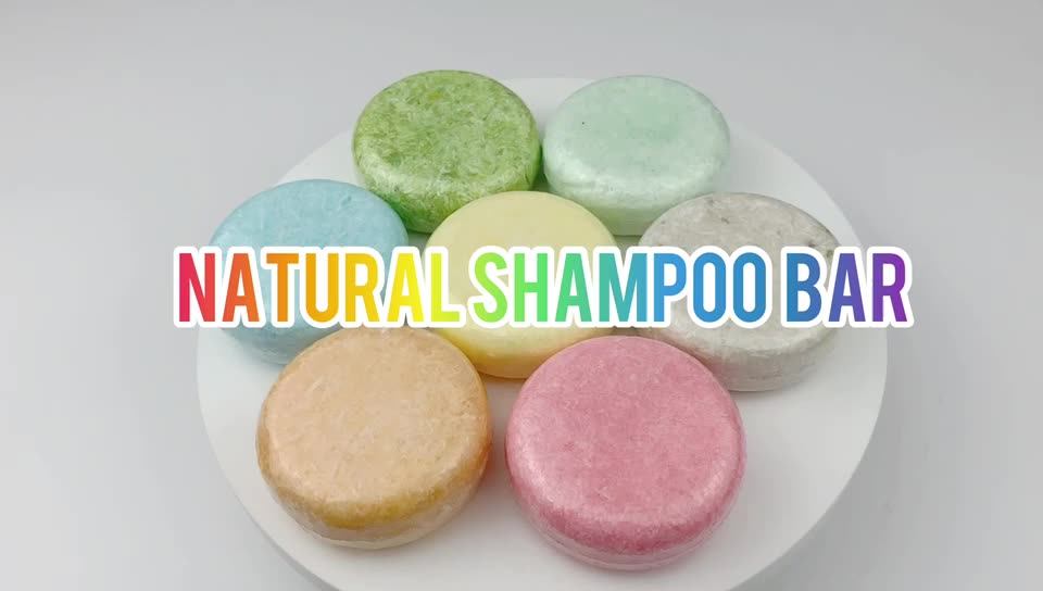 Private Label Wholesale Plant Extract Vegan Solid Shampoo Bars Handmade