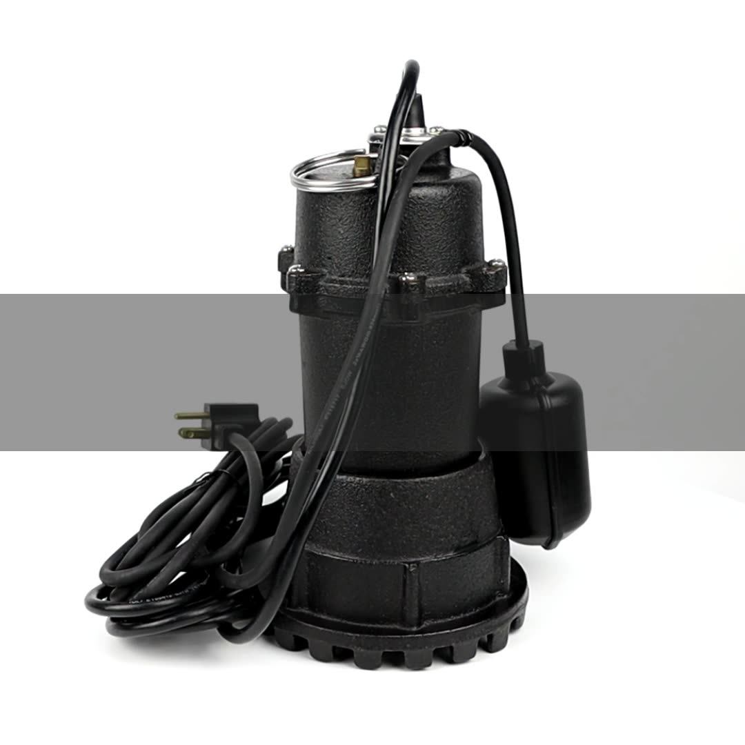 1/2hp Submersible Drainage Water Sump Pump With Thermal Overload