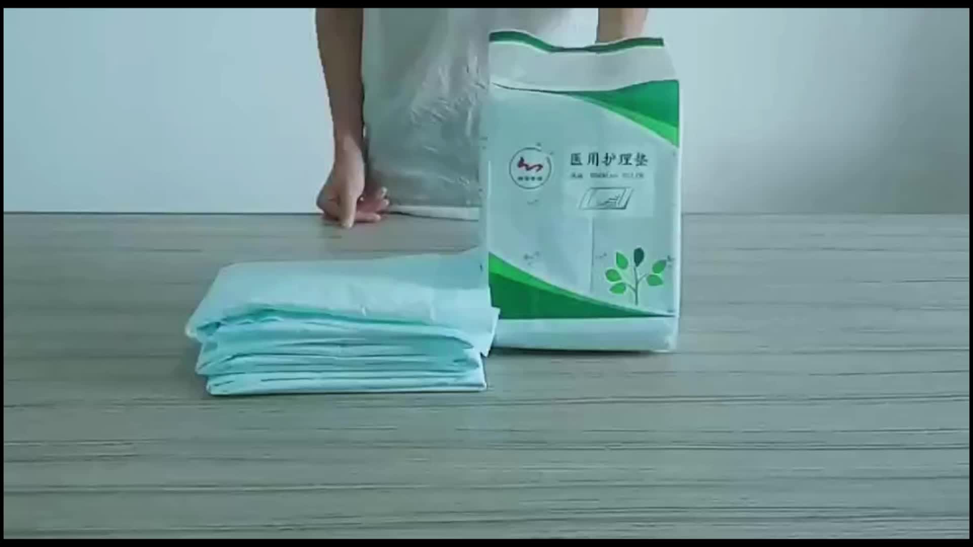 Medical Absorbent Under Pads Disposable Patient Cleaning Bedsore Mat