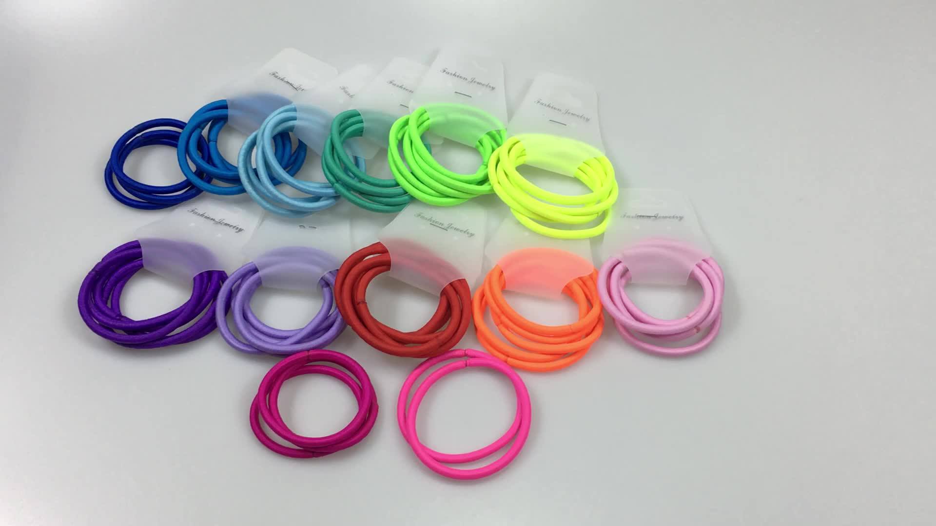 Wholesale Premium Quality Polyester Braided Latex Elastic Hair Ties Buy Braided Hair Ties,Hair