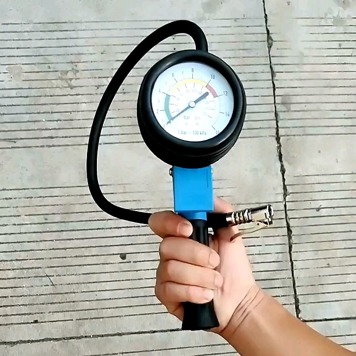 High Pressure Air Tire Gauge For Trucks Vans,Jcb,Tractors Inflator