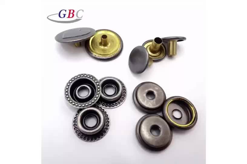 Decorative Custom Design Metal Cap Snap Hidden Button Covers Buy Decorative Snap Button Covers