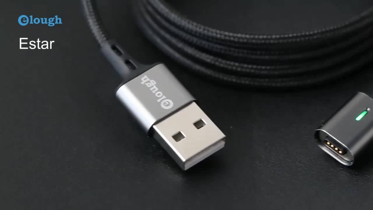 Elough Wholesale Fast Charging Data Cable Led 3 In 1 Usb Charger Cable For Iphone