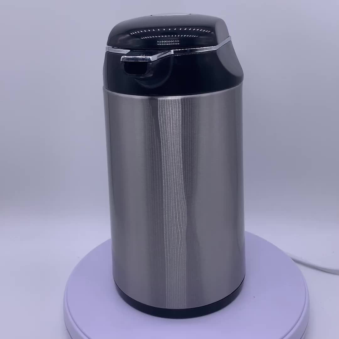 1.5l Stainless Steel Glass Refill Vacuum Flask For Tea Home Glass Inner