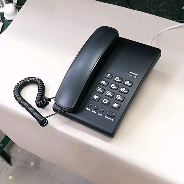 2021new Basic Landline Corded Telephone Office Analog Phone With Low