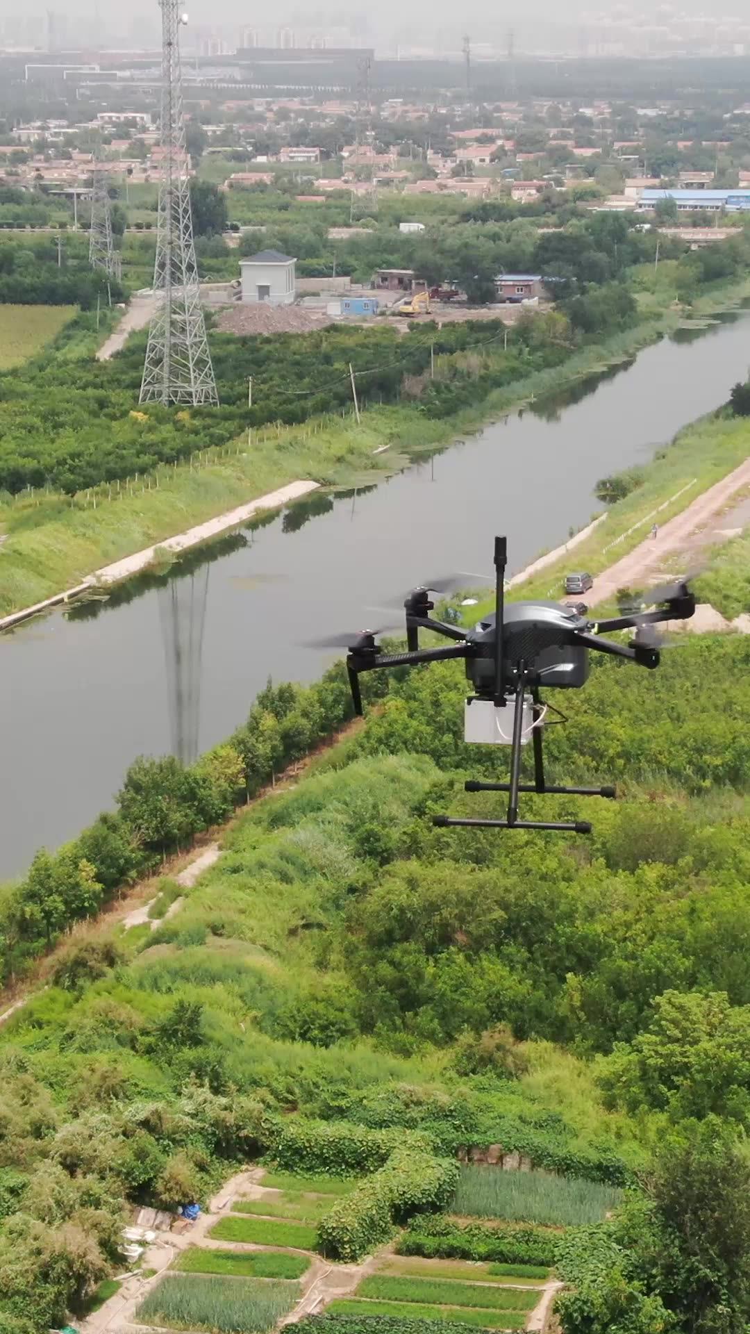 Foxtech Naga Pro Long Range Autonmus Rtk Lidar Sensor Forest 3d Mapping