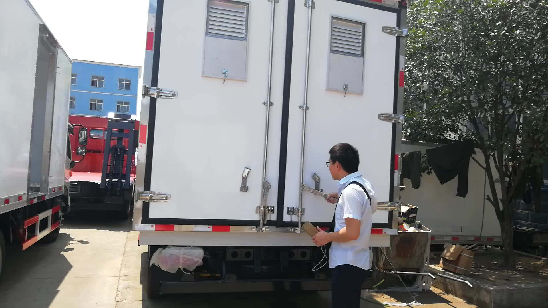 Foton Mini Food Truck Refrigerator Freezer Meat Refrigerator Truck