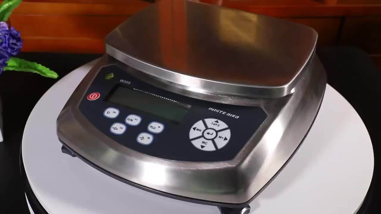 Label Printing Barcode Printing Stainless Steel Weighing Scale - Buy