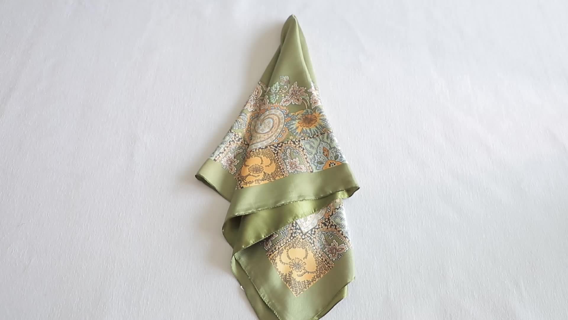 Soft scarf a tool of seduction