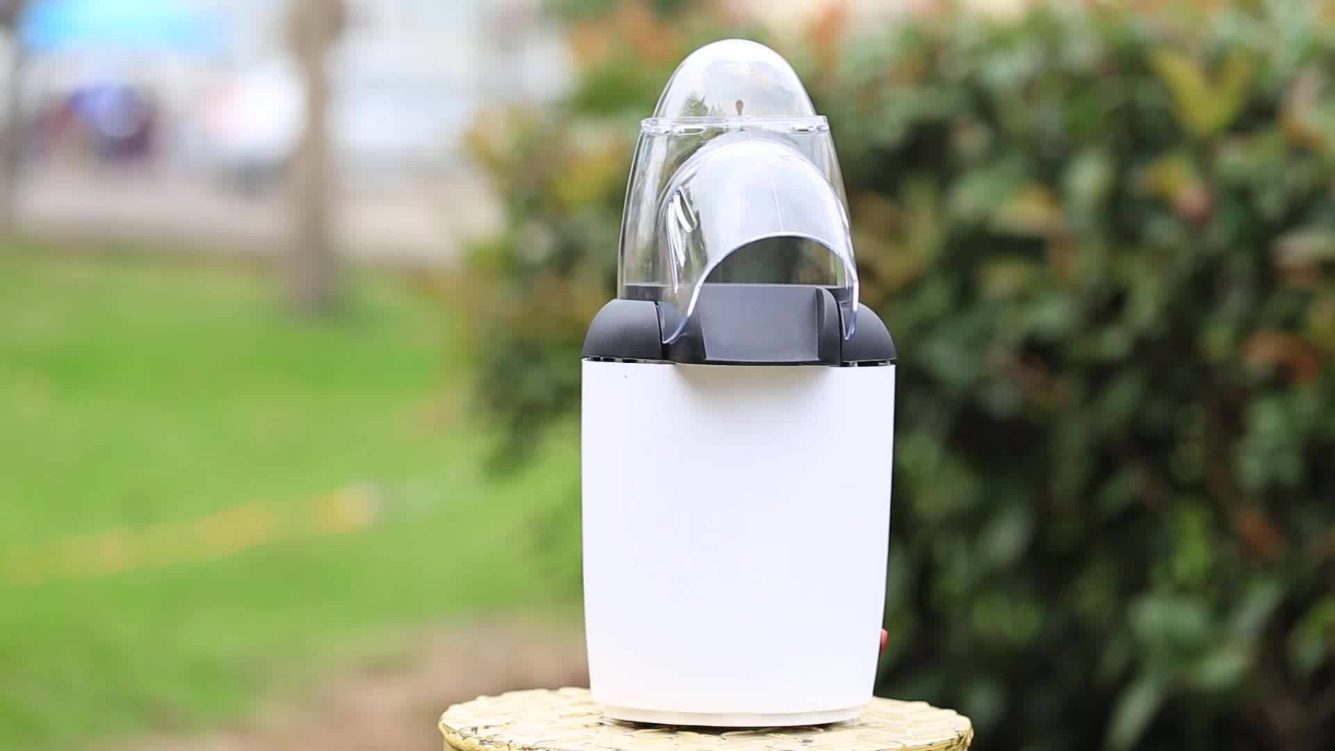 Plastic Mini Electric Hot Air Popcorn Maker Machine Home Automatic