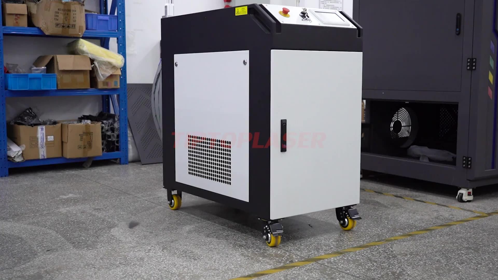 Jinan Tiptoplaser 500w Portable Laser Paint Removal Machine Handheld