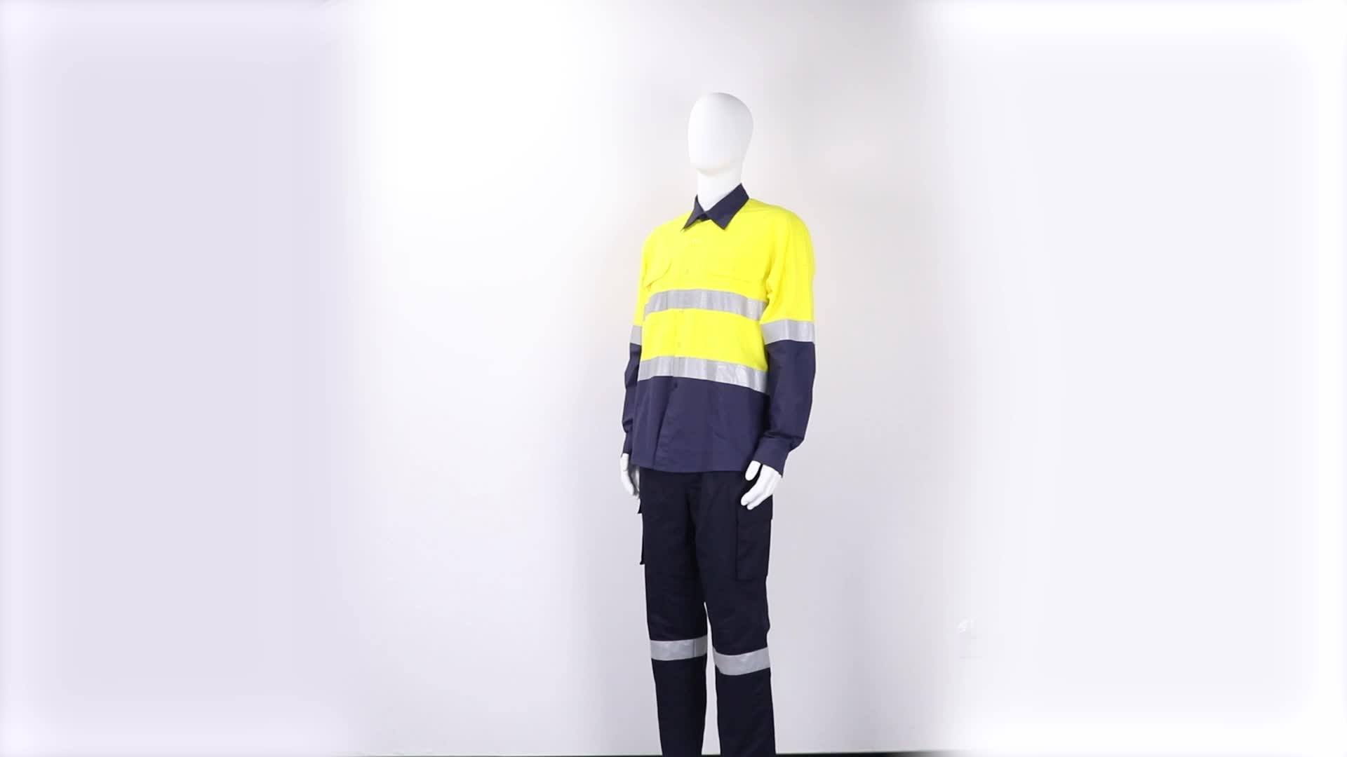 Custom Made Australian Coal Mining High Visibility Construction Hi Vis