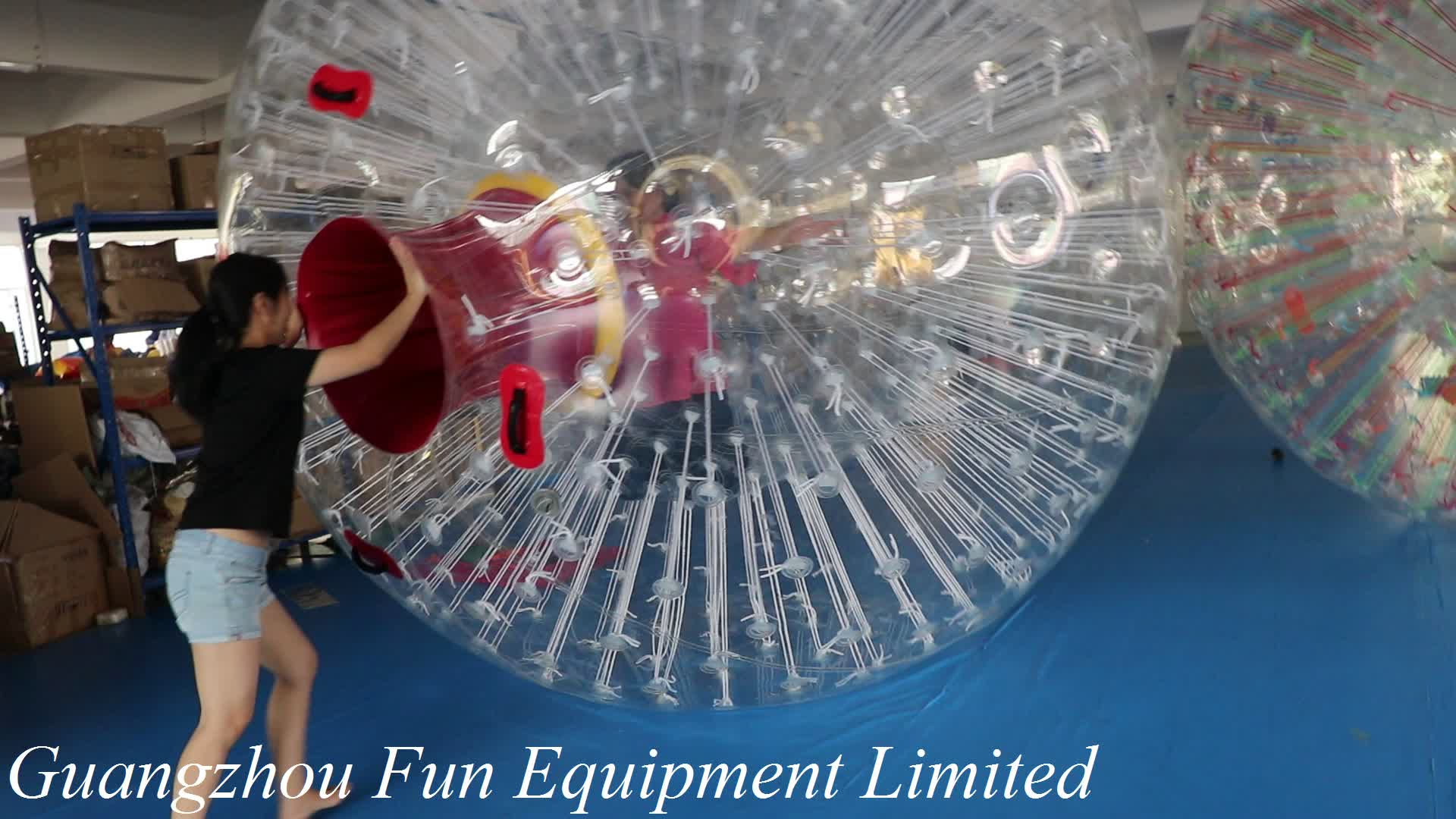 Hot Sale Tpu 3m Grass Zorb Ball Inflatable Zorb Ball Adult Zorbing Ball