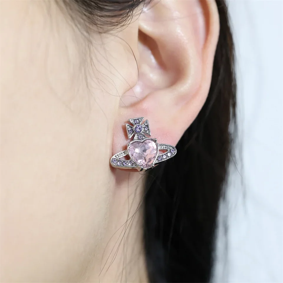 Summer earrings, accessory, 925 sample silver, high-quality style, light luxury style