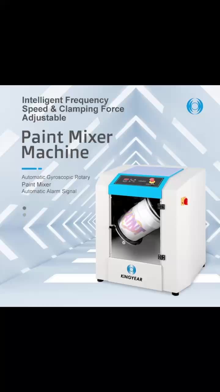 Fully Automatic Gyroscopic 720 Degree Rotary Mixer Paint High Speed
