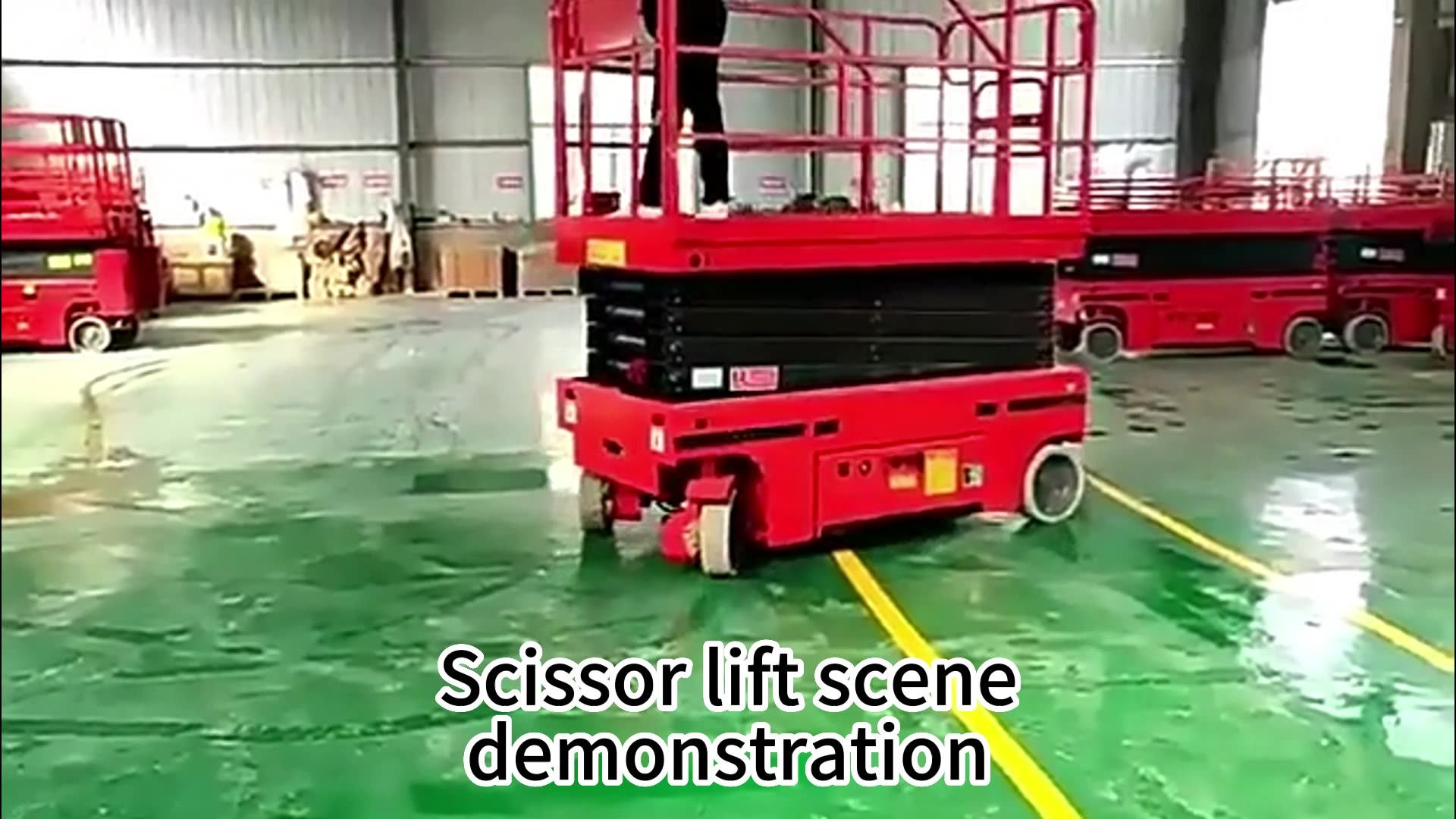 10 M 20 M Aerial Work Electric Hydraulic Platform Desktop Elevator Self