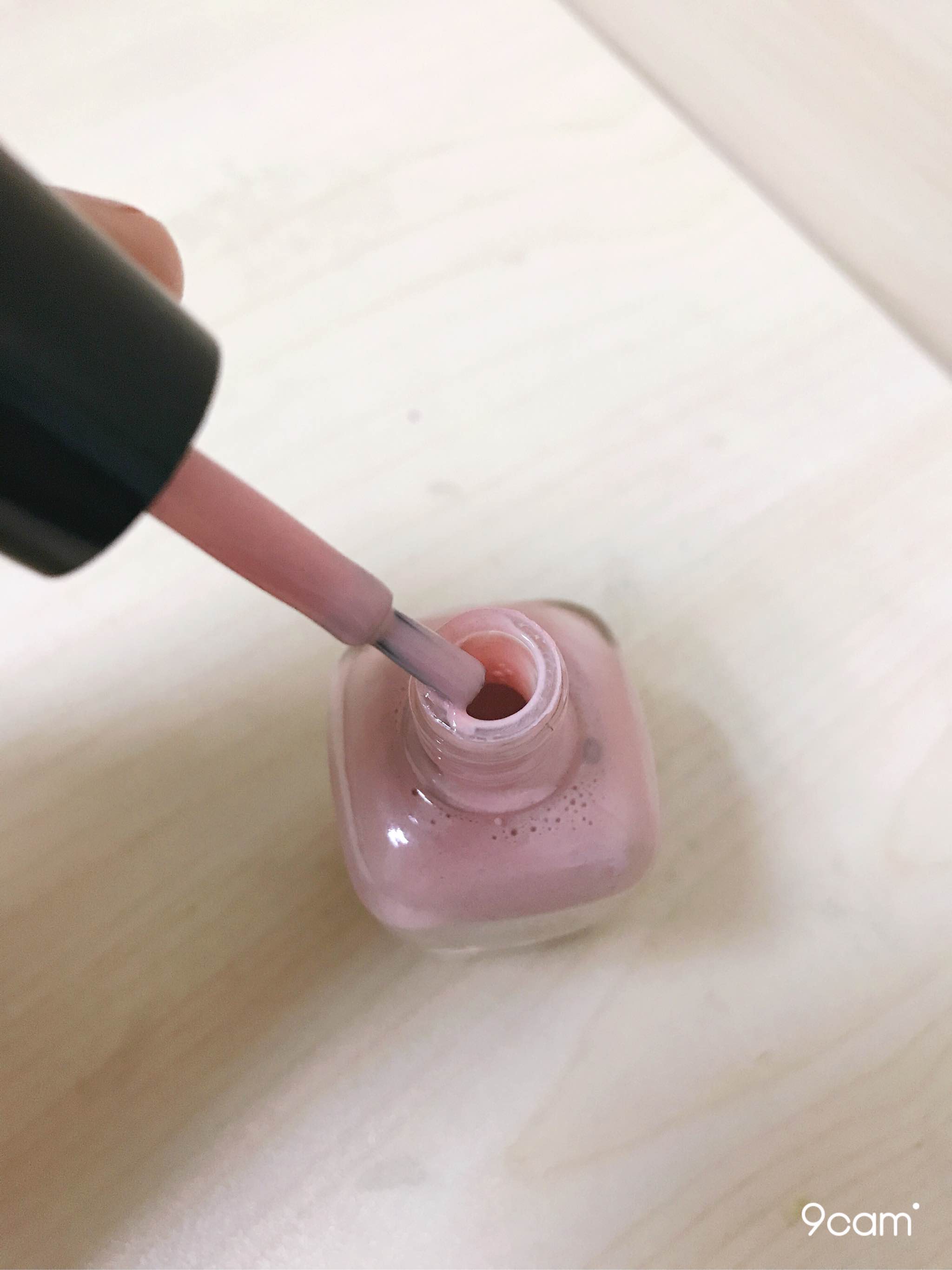 健康可剥甲油少女感粉色迷雾系列怎么样好用吗是什么品牌，来自上班族的亲身体验,第4张