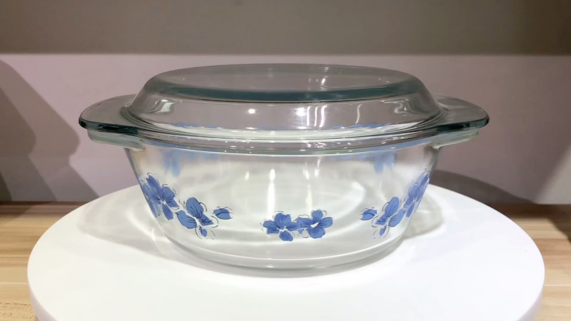 Oven Microwave Safe Glass Cookware High Borosilicate Glass Casseroles