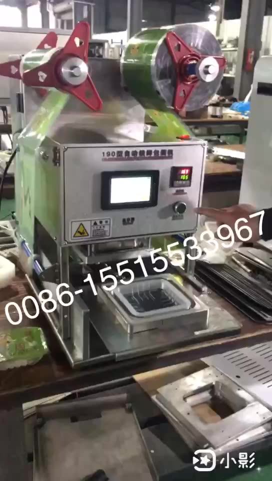 Tabletop Fully Automatic Sealer Lunch Box Food Tray Sealing Packing