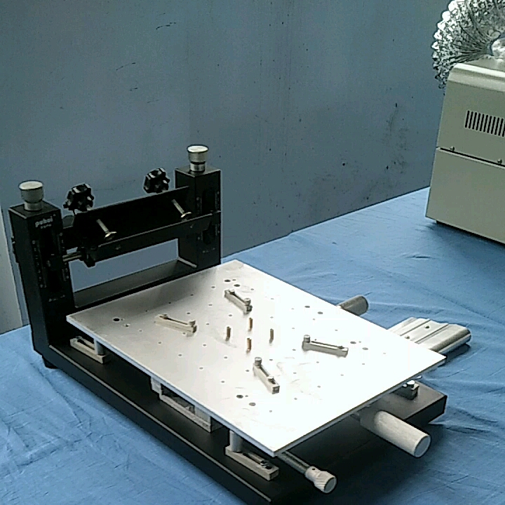 Pcb Solder Paste Screen Middle Printer Machine/manual High Precision Screen Printing Puhui Smt