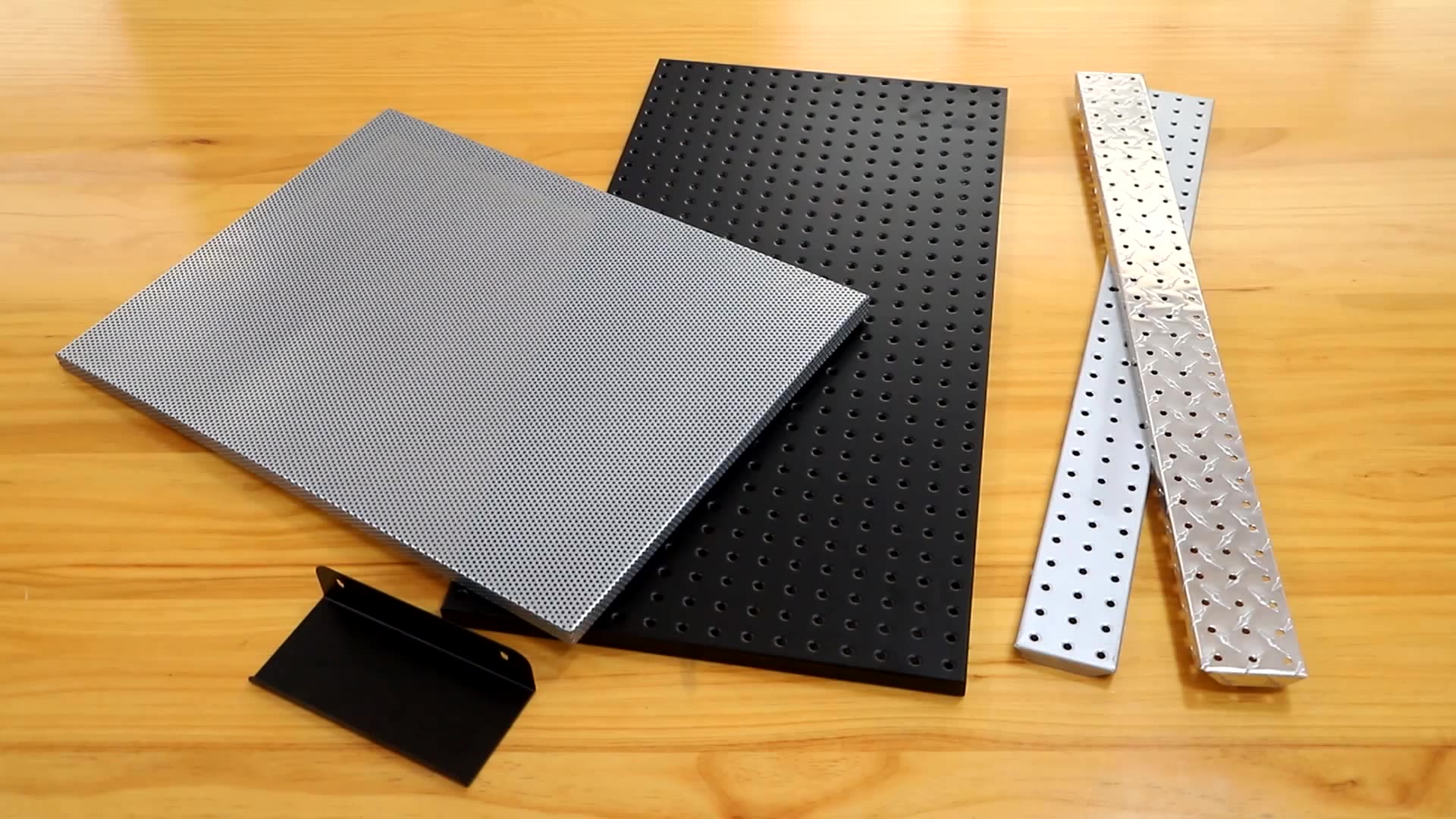 Tool Hook Hanging Board Display Louver Shelf Metal Round Hole Pegboard