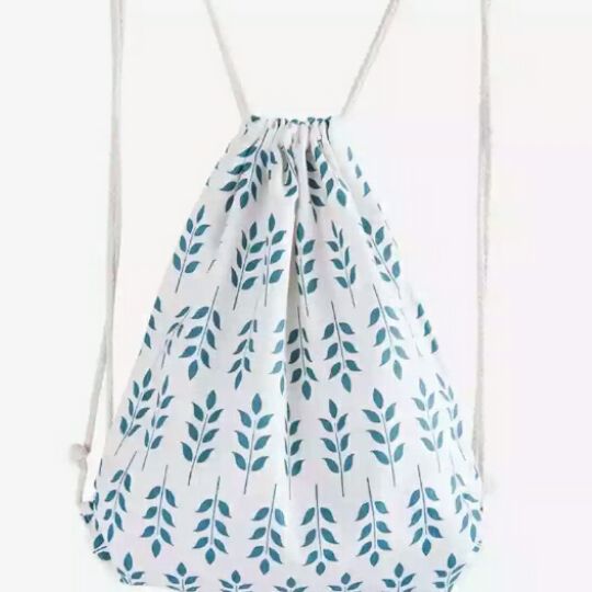 Cloth Art Homemade Wheat Double Shoulder Pumping Rope With Large Bunches Pocket Fresh Tourist Eco-friendly Shopping Bags