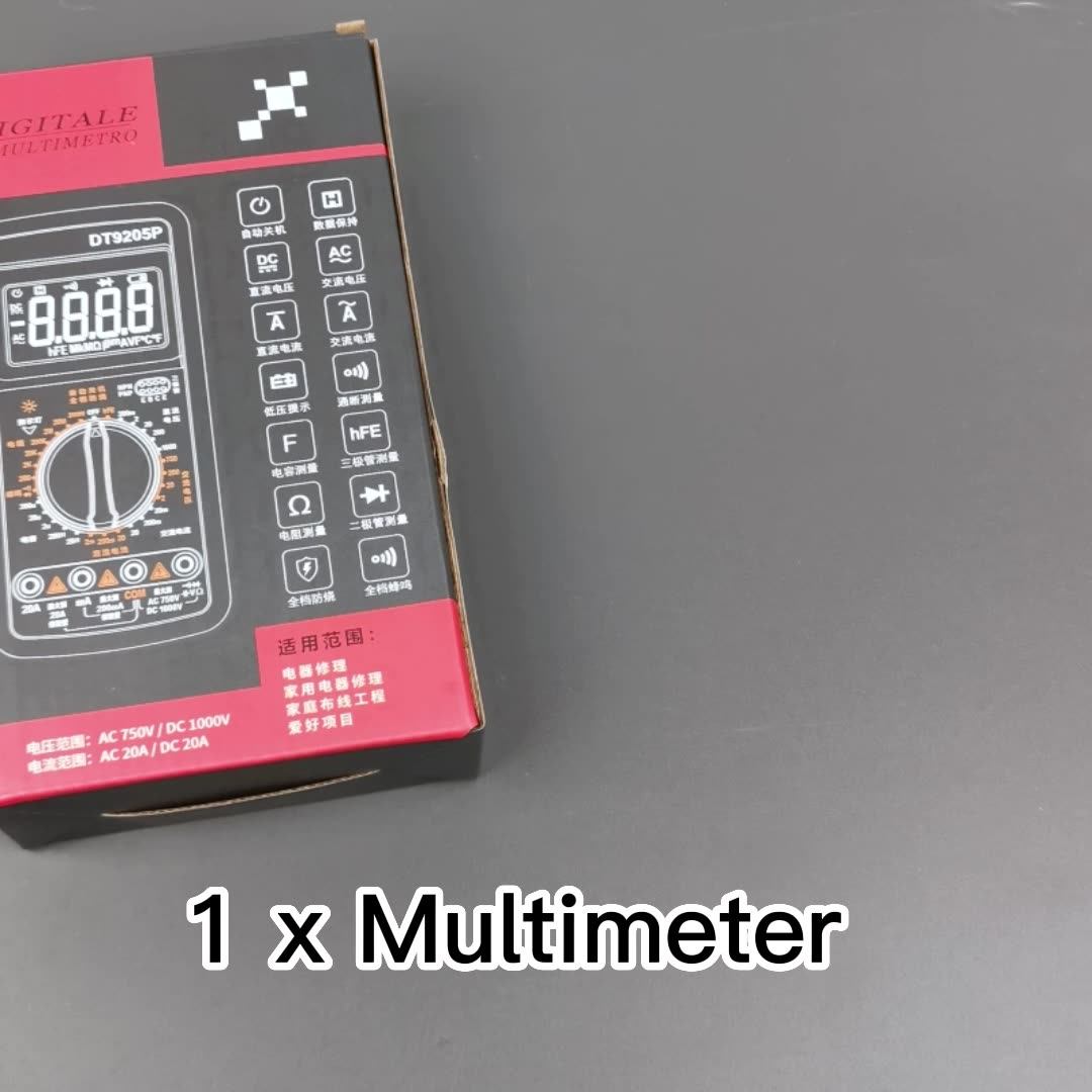 Dt9205a New Upgrade Voltage Ac Dc Continuity Diode Transistor Tester