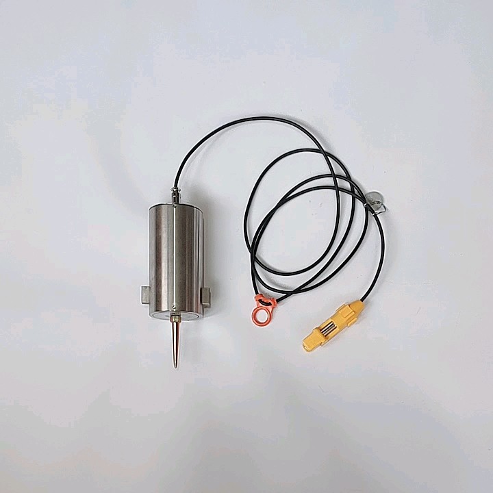 Geophone 1hz Vertical In Metal Land Case With Split Spring Connector