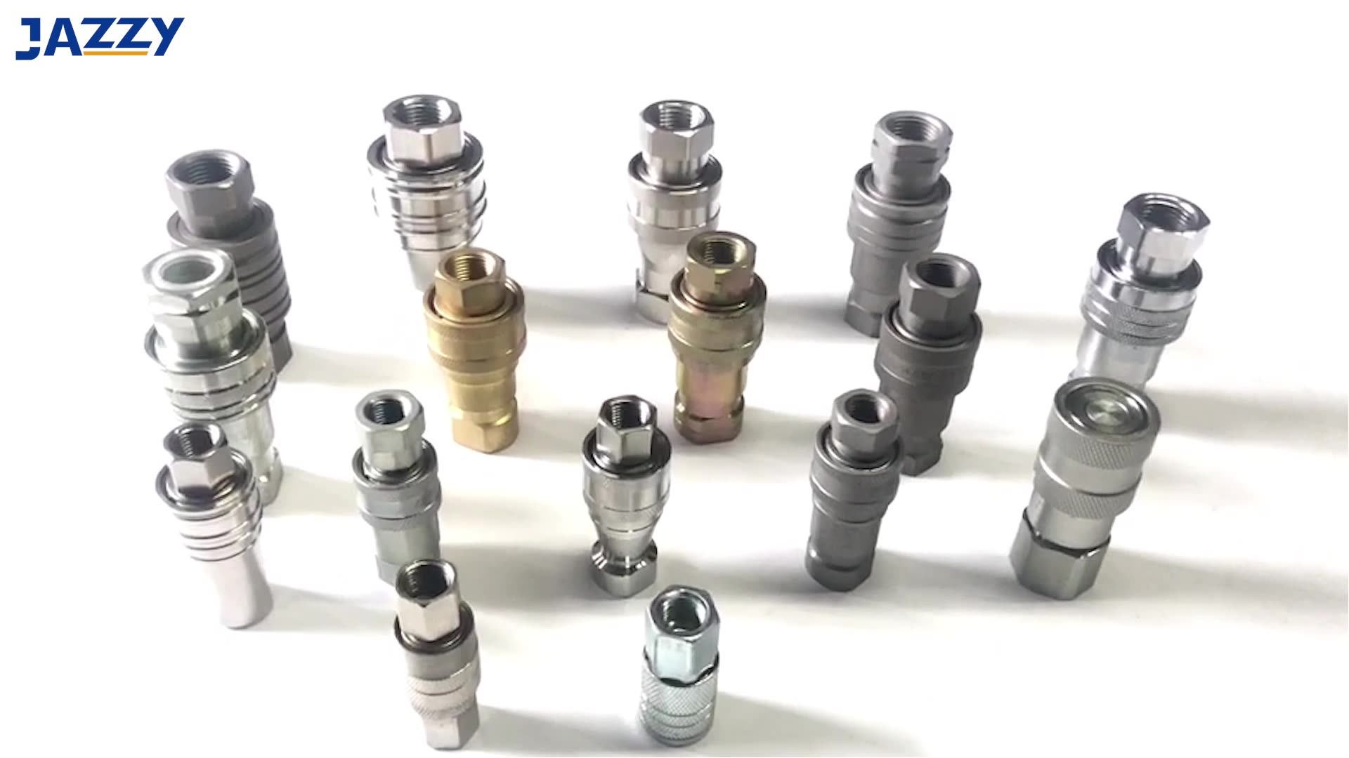 Jazzy Hydraulic Quick Connector Stainless Steel Brass Hydraulic Quick