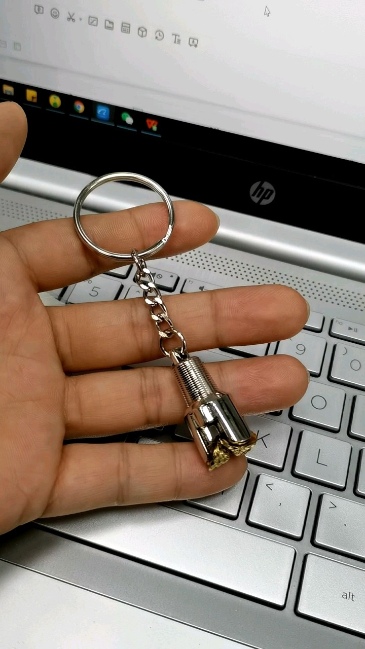 Custom Charm Zinc Alloy Tricone Drill Bit Keychain Buy Drill Bit