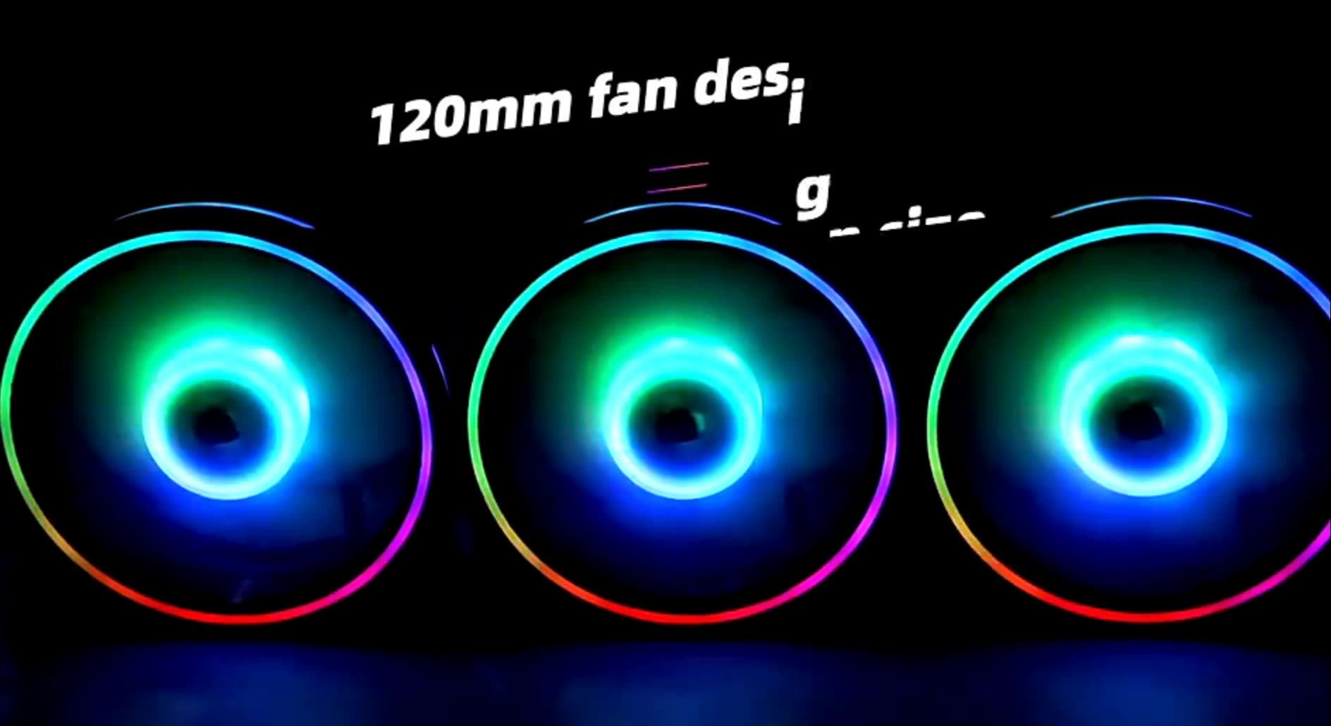 Wholesale Oem Computer Cooling Fan Argb Cpu 120mm Laptop Fan Rgb Fan