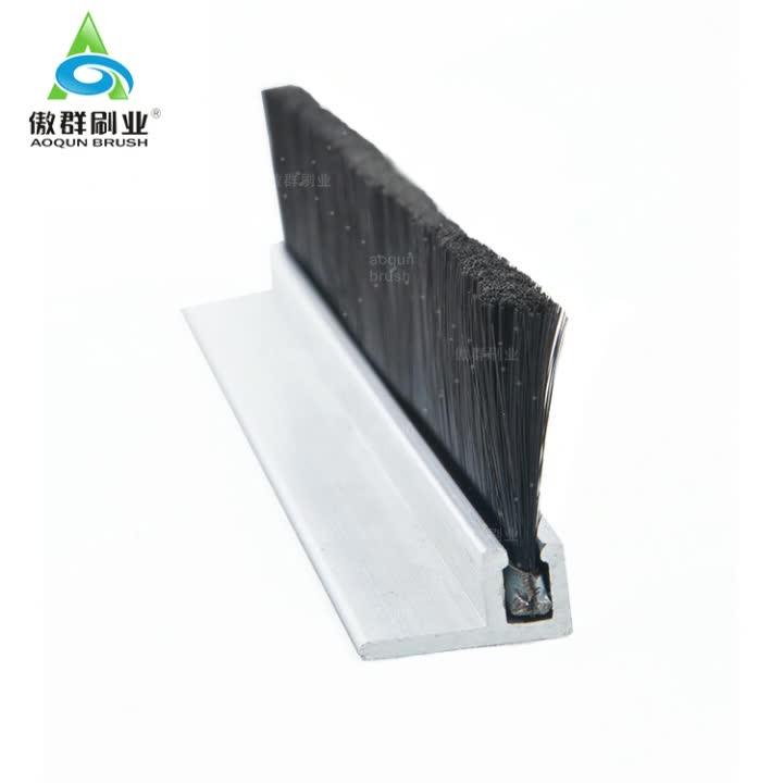 Door Threshold Weatherstrip Brush Seals For Roll Up Industrial Garage