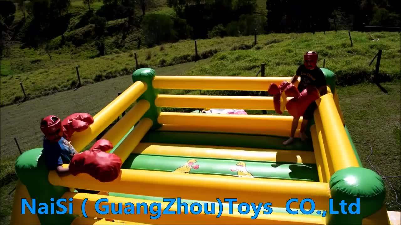 Kids Inflatable Bouncy Boxing Ring/children Inflatable Wrestling Ring