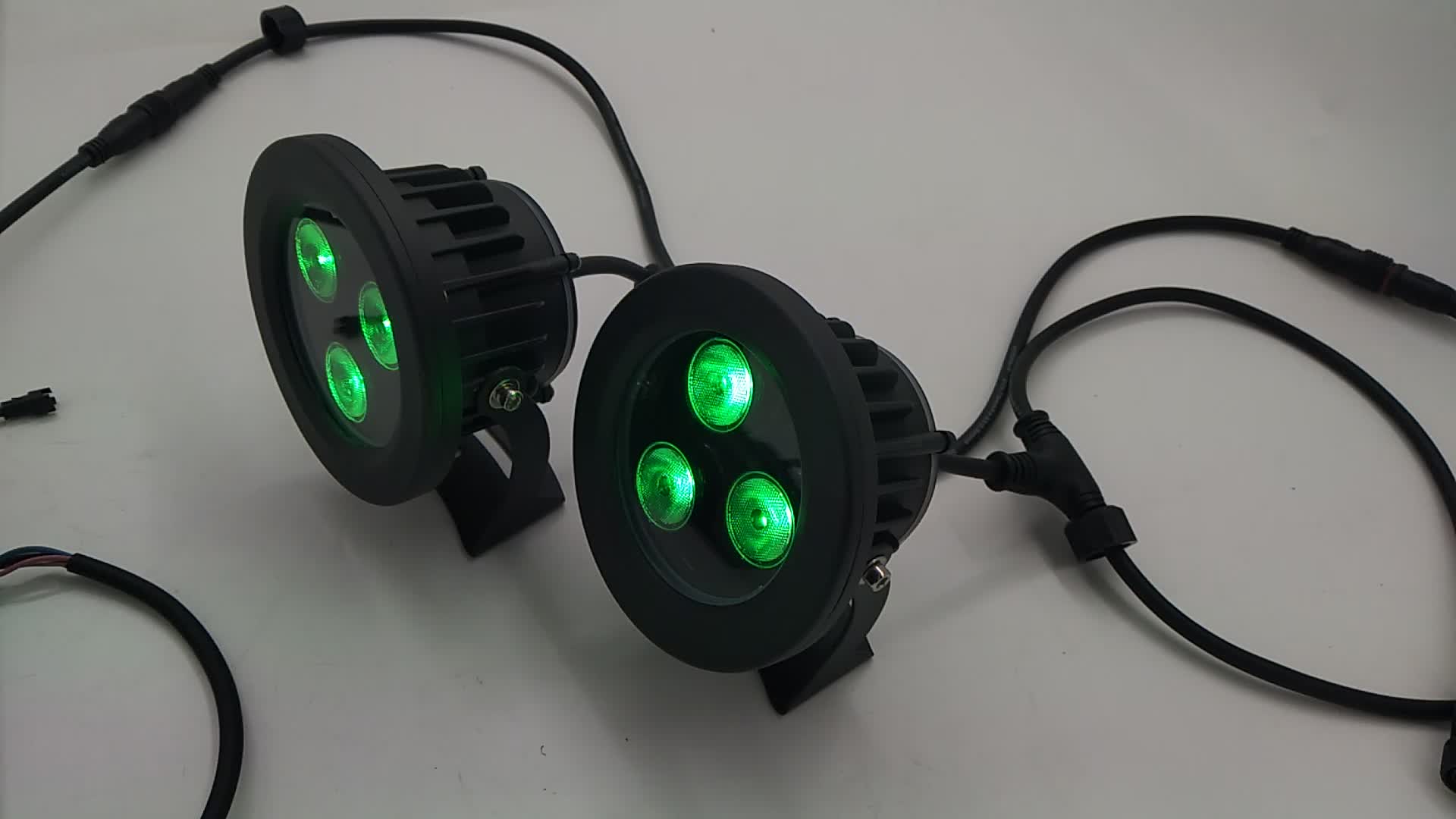 4x8w Rgbw 4 In 1 Dmx Programmable Outdoor Landscape Spot Led Garden