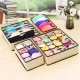 Beige rose red underwear storage box four-piece set socks storage fabric bra storage box 6 grid 7 grid 8 grid 24 grid