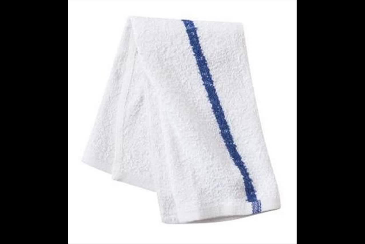 All Purpose Bar Mop Cleaning Towels 12 Pack Cotton Terry 16x19 In