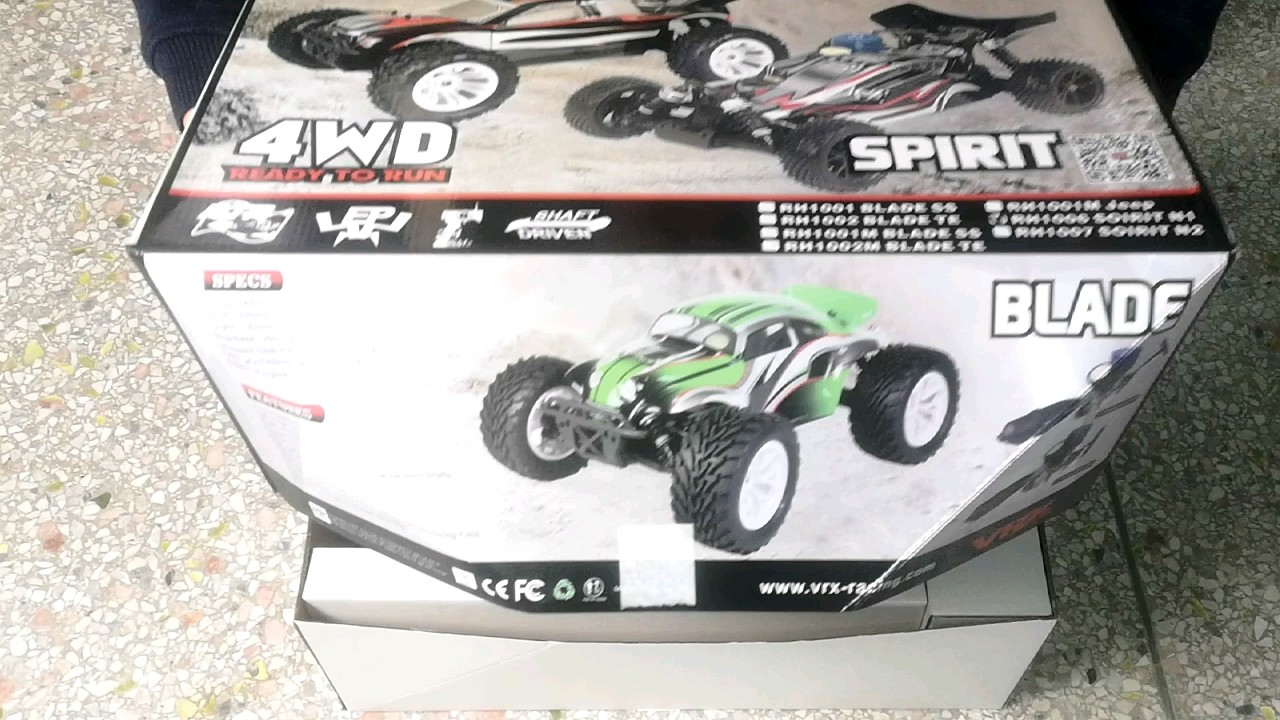 Nitro Racing Rc Car 1/10 2.4g Radio Control Buggy 75km/h High Speed