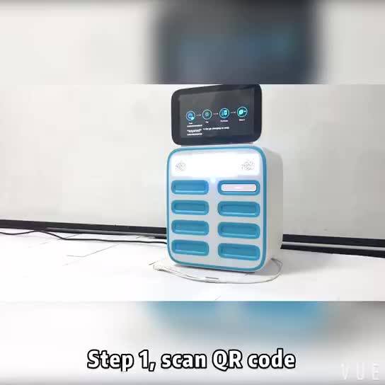 Relink 8 Slot Power Bank Sharing Mobile Phone Charger Kiosk